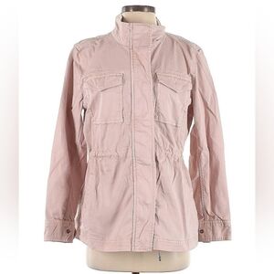 Style & Co Light Pink Utility Jacket Coat Women's Size XS